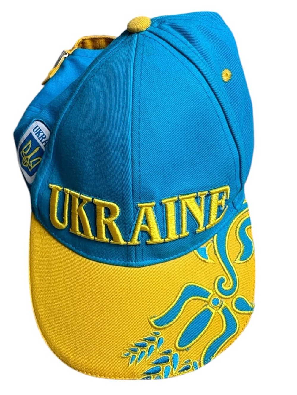 Ukraine Blue & Yellow Baseball Cap